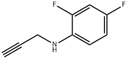 (2,4-DIFLUORO-PHENYL)-PROP-2-YNYL-AMINE 结构式