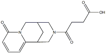 4-OXO-4-(6-OXO-7,11-DIAZATRICYCLO[7.3.1.0~2,7~]TRIDECA-2,4-DIEN-11-YL)BUTANOIC ACID 结构式