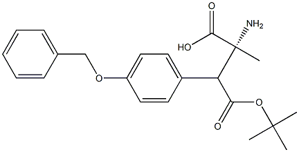 BOC-O-BENZYL-ALPHA-METHYL-D-TYR 结构式