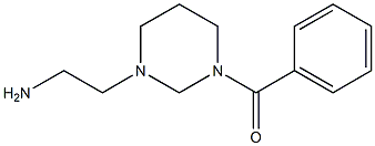 [3-(2-AMINO-ETHYL)-TETRAHYDRO-PYRIMIDIN-1-YL]-PHENYL-METHANONE 结构式