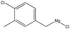4-CHLORO-3-METHYLBENZYLMAGNESIUM CHLORIDE 结构式