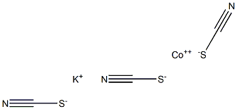 POTASSIUM COBALTOTHIOCYANATE 结构式