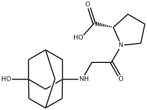 维格列汀羧酸 结构式