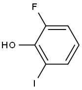 2-FLUORO-6-IODOPHENOL 结构式