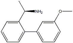 (1R)-1-[2-(3-METHOXYPHENYL)PHENYL]ETHYLAMINE 结构式