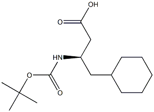 (R)-3-((tert-butoxycarbonyl)amino)-4-cyclohexylbutanoicacid