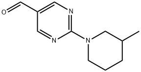 2-(3-Methyl-piperidin-1-yl)-pyrimidine-5-carbaldehyde