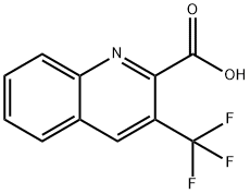 3-三氟甲基-喹啉-2-羧酸 结构式