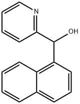 1-NAPHTHYL-(2-PYRIDYL)METHANOL 结构式