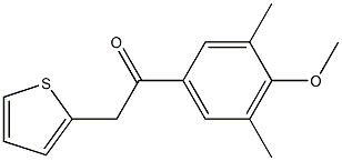3',5'-DIMETHYL-4'-METHOXY-2-THIENYLACETOPHENONE 结构式