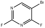 5-溴-2,4-二氟嘧啶 结构式