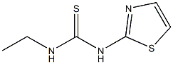 N-ETHYL-N'-1,3-THIAZOL-2-YLTHIOUREA 结构式