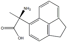 (2S)-2-ACENAPHTHEN-5-YL-2-AMINOPROPANOIC ACID 结构式