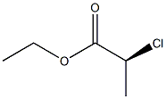 Ethyl (S)-2-chloro propionate 结构式