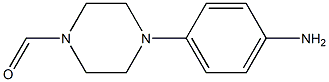 1-(4-AMINOPHENYL)-4-FORMYLPIPERAZINE 结构式