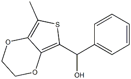 3,4-(ETHYLENEDIOXY)PHENYL-(5-METHYL-2-THIENYL)METHANOL 结构式