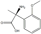 (2S)-2-AMINO-2-(2-METHOXYPHENYL)PROPANOIC ACID 结构式