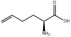 (S)-2-氨基己-5-烯酸 结构式