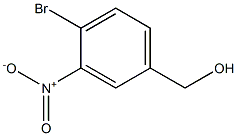 (4-Bromo-3-nitro-phenyl)-methanol 结构式