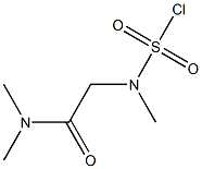 2-(DIMETHYLAMINO)-2-OXOETHYL(METHYL)SULFAMOYL CHLORIDE 结构式