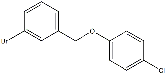 3-Bromobenzyl-(4-chlorophenyl)ether 结构式