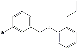 2-Allylphenyl-(3-bromobenzyl)ether 结构式