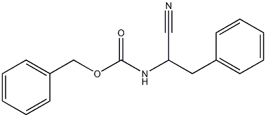 BENZYL (1-CYANO-2-PHENYLETHYL)CARBAMATE 结构式