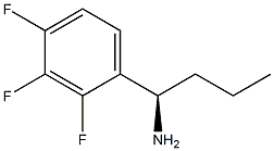 (1R)-1-(2,3,4-TRIFLUOROPHENYL)BUTYLAMINE 结构式