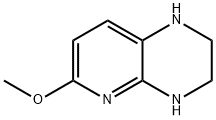 6-甲氧基-1,2,3,4-四氢吡啶并[2,3-B]吡嗪 结构式