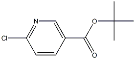 6-CHLORONICOTINIC ACID T-BUTYL ESTER 结构式