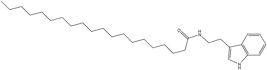 Eicosanoic acid tryptamide 结构式