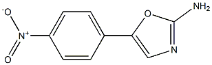 5-(4-NITRO-PHENYL)-OXAZOL-2-YLAMINE 结构式