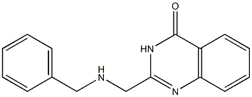 2-[(BENZYLAMINO)METHYL]QUINAZOLIN-4(3H)-ONE 结构式