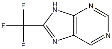 8-(TRIFLUOROMETHYL)-9H-PURINE 结构式