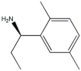 (1R)-1-(2,5-DIMETHYLPHENYL)PROPYLAMINE 结构式