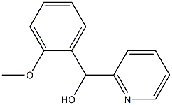 2-METHOXYPHENYL-(2-PYRIDYL)METHANOL 结构式