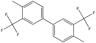 4,4'-DIMETHYL-3,3'-BIS(TRIFLUOROMETHYL)-1,1'-BIPHENYL 结构式