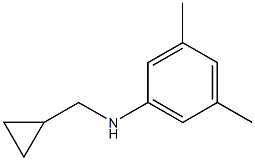 (1R)(3,5-DIMETHYLPHENYL)CYCLOPROPYLMETHYLAMINE 结构式