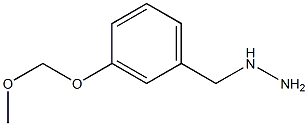 (3-METHOXYMETHOXY-BENZYL)-HYDRAZINE 结构式