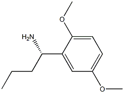 (1S)-1-(2,5-DIMETHOXYPHENYL)BUTYLAMINE 结构式