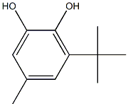3-TERT-BUTYL-5-METHYLCATECHOL 结构式