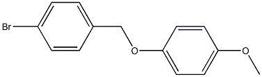 4-BROMOBENZYL-(4-METHOXYPHENYL)ETHER 结构式