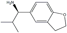 (1R)-1-(2,3-DIHYDROBENZO[B]FURAN-5-YL)-2-METHYLPROPYLAMINE 结构式
