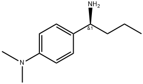 [4-((1S)-1-AMINOBUTYL)PHENYL]DIMETHYLAMINE 结构式
