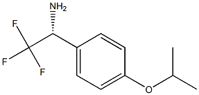 (1R)-2,2,2-TRIFLUORO-1-[4-(METHYLETHOXY)PHENYL]ETHYLAMINE 结构式