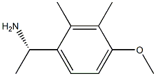 (1S)-1-(4-METHOXY-2,3-DIMETHYLPHENYL)ETHYLAMINE 结构式