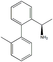 (1R)-1-[2-(2-METHYLPHENYL)PHENYL]ETHYLAMINE 结构式