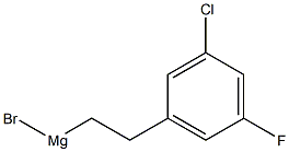 3-Chloro-5-fluorophenethylmagnesium bromide 结构式