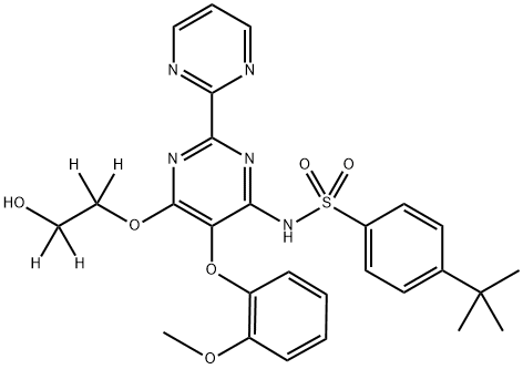 波生坦-D4 结构式