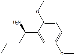 (1R)-1-(2,5-DIMETHOXYPHENYL)BUTYLAMINE 结构式